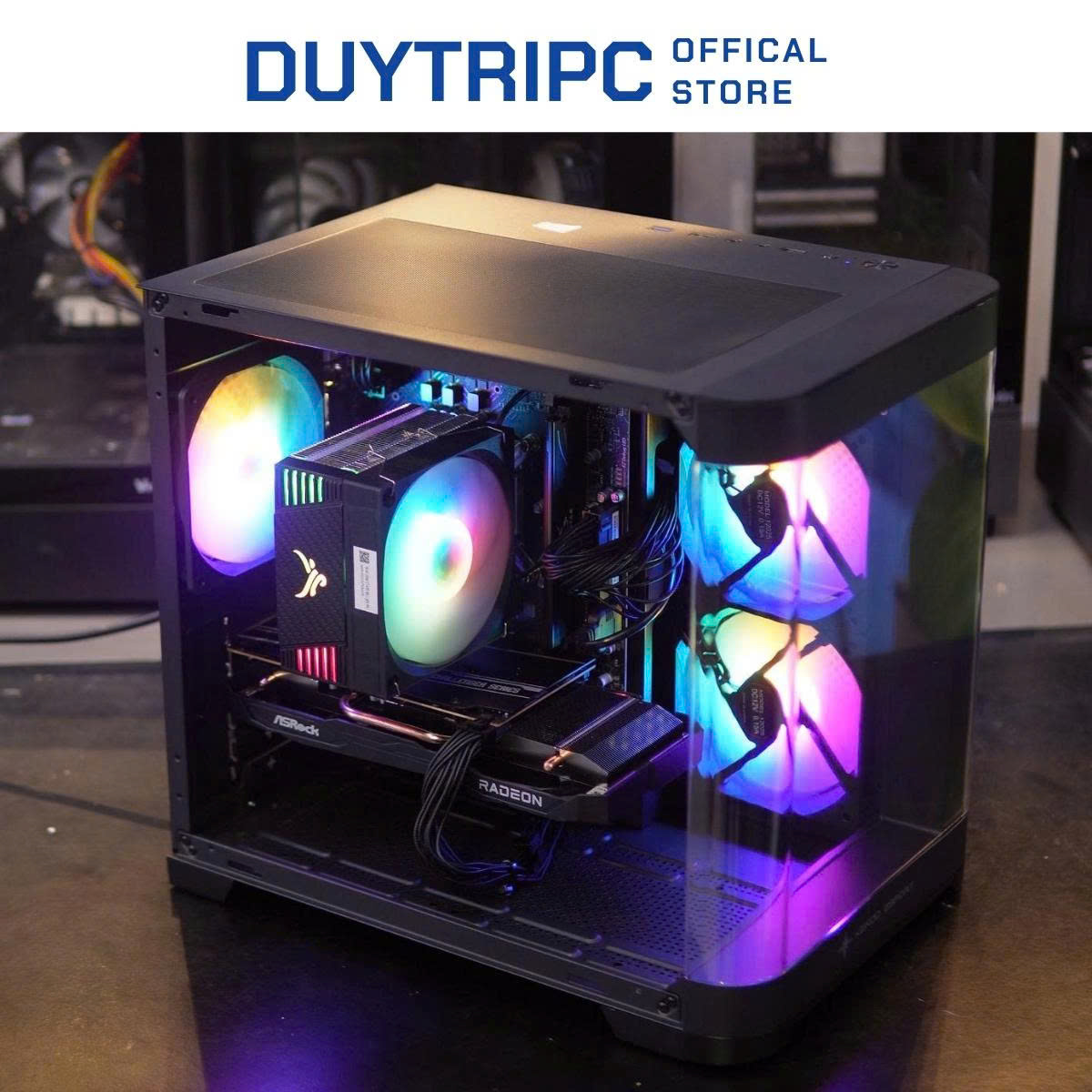 PC Gaming i5 13400F | B760 | RAM 16GB | RX 7600 8GB | SSD M.2 256GB | PSU 650W